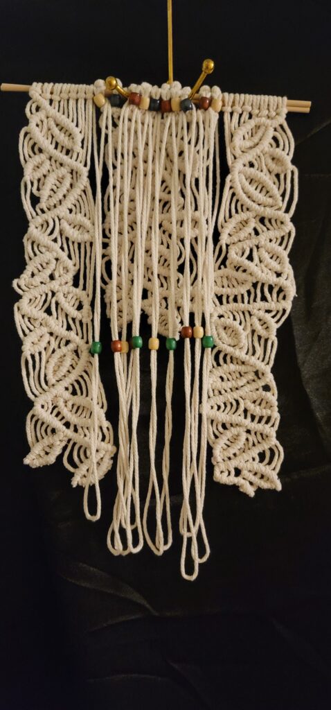 Macrame Book Hanger